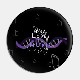 DANA MUSIC VIOLET Pin