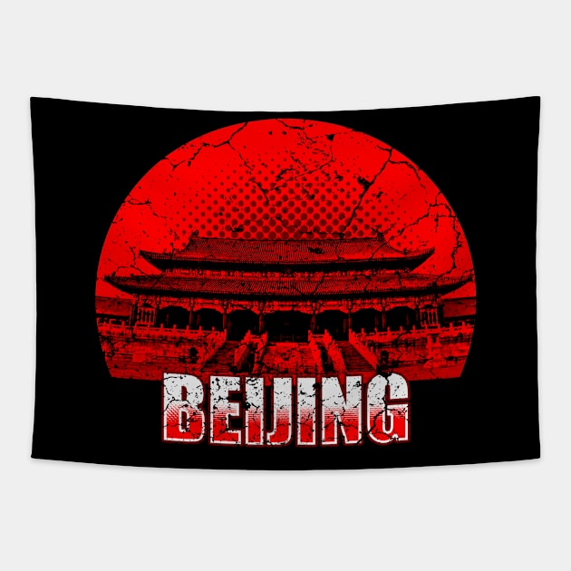 Beijing China Tapestry by Mila46