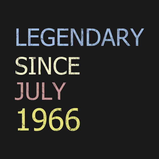 LEGENDARY SINCE JULY 1966 by BK55