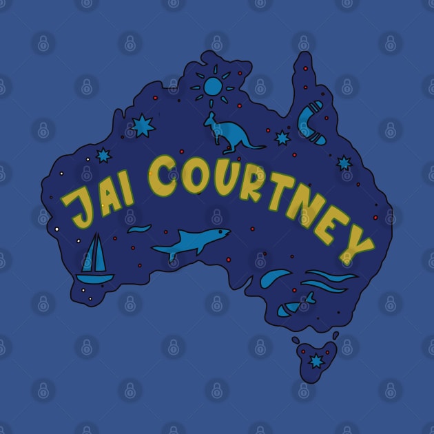 AUSSIE MAP JAI COURTNEY by elsa-HD