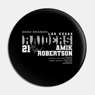 Robertson - Raiders - 2023 Pin