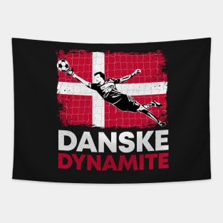 Danske Dynamite Denmark Goalkeeper Tapestry