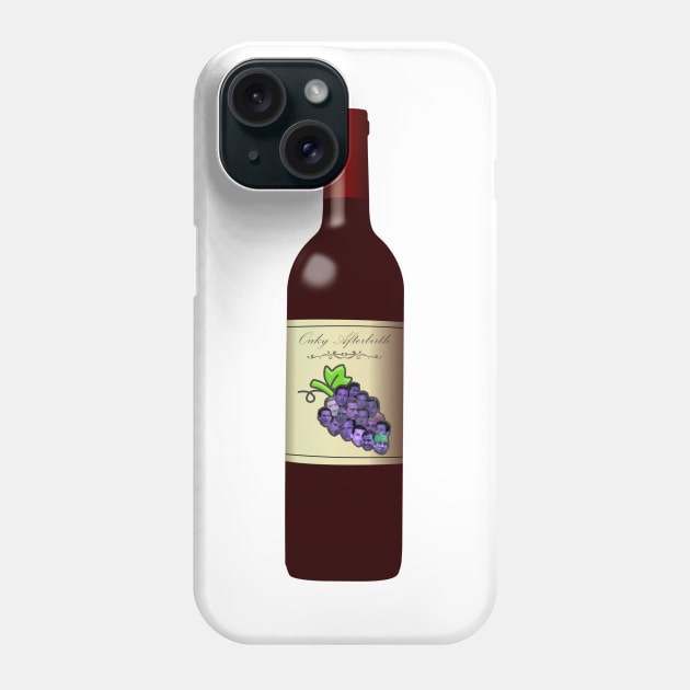 The Office Oaky Afterbirth Wine Bottle Phone Case by felixbunny