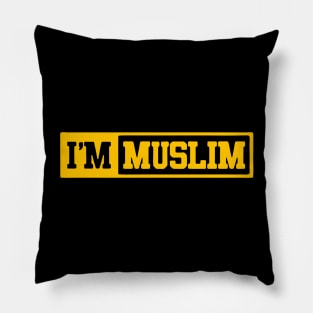 I'M MUSLIM Pillow