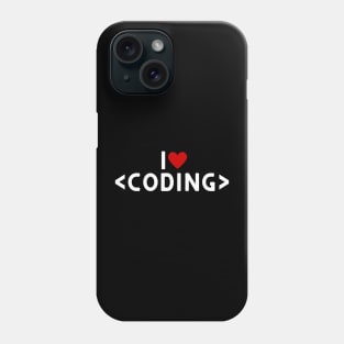 I Heart Coding Phone Case