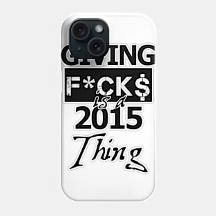 OTE no f*ck$ given BOLD Phone Case