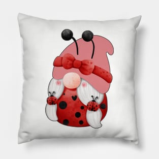 PINK VALENTINE GNOME CUTE VALENTINES DESIGN Pillow