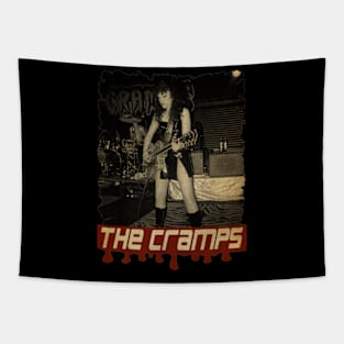 The Cramps 1982 Vintage Tapestry