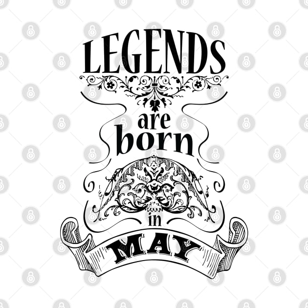 Legends are born in May (dark) by ArteriaMix