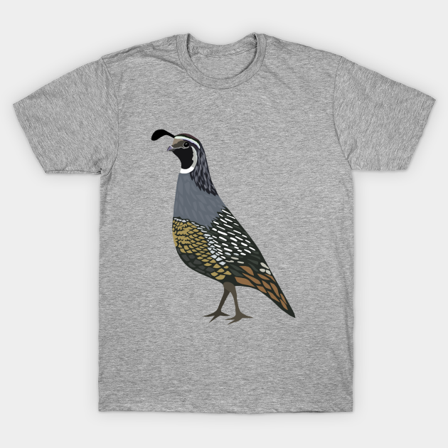 California Quail - Wildlife - T-Shirt