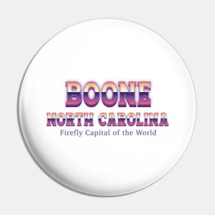 Boone North Carolina Pin