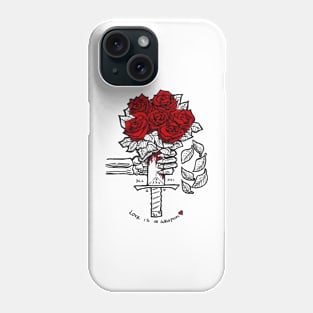 Love is a Weapon Phone Case