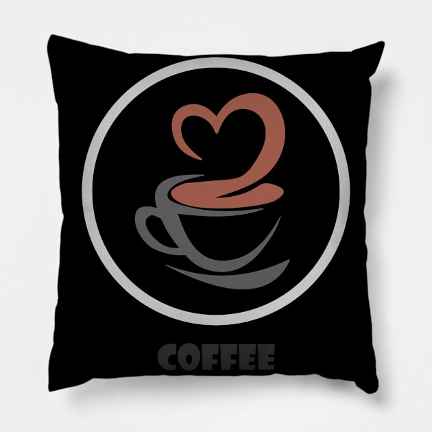 Coffee Motivation Pillow by Alvd Design