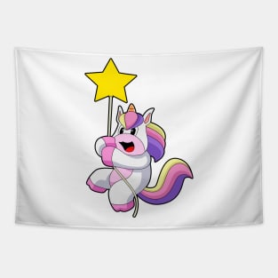 Unicorn Star Balloon Tapestry