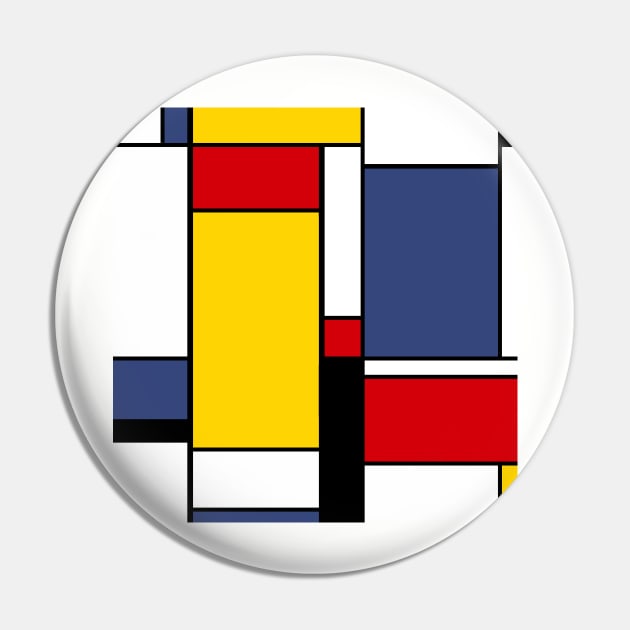 Modern Minimalist Art Pin by ShopBuzz