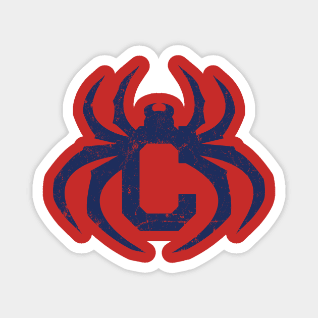 Cleveland Spiders Baseball Magnet by MindsparkCreative