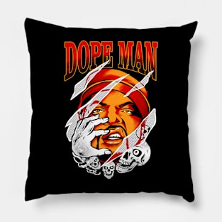 Dope Man 90s Pillow