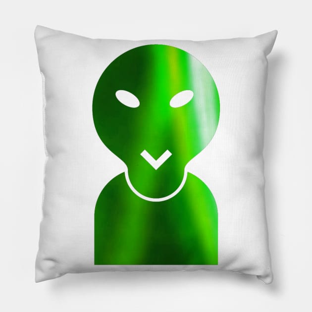 Alien Pillow by Manafff