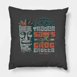 Trader sams grog grotto Pillow