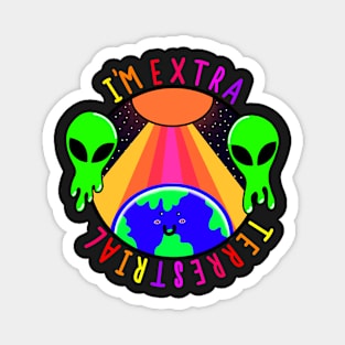 I'm extra-terrestrial sticker Magnet