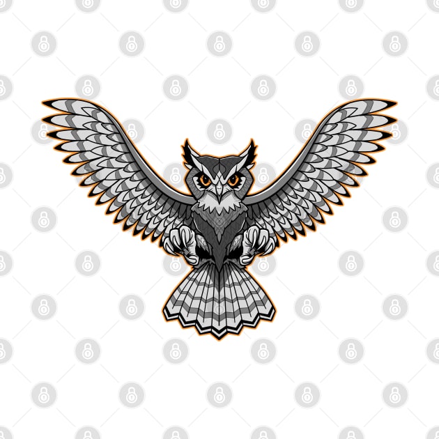 Owl Tattoo by Robbgoblin