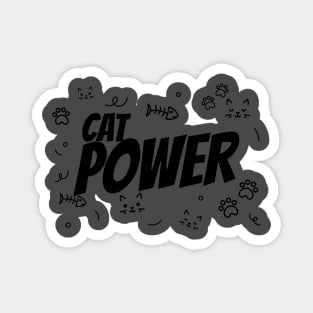 Cat Power Supercat Magnet