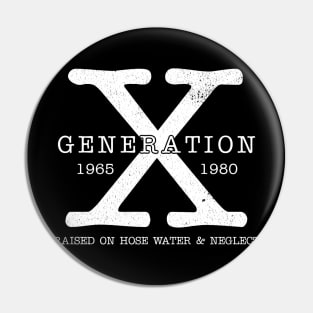 Generation X Pin