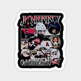 Johnny Gaudreau Vintage Bootleg Magnet