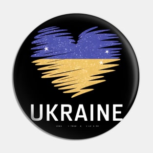 Ukraine Ukrainian Flag Pride Pin