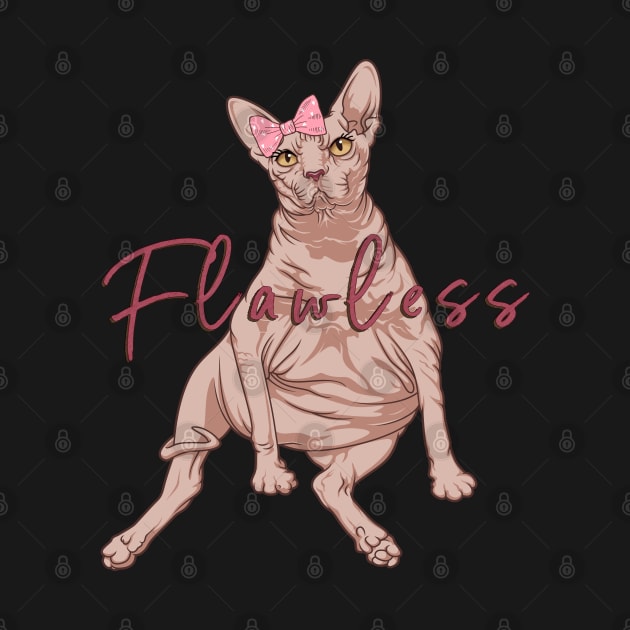 Flawless Sphynx Cat by Toodles & Jay