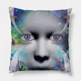 The face of God Pillow