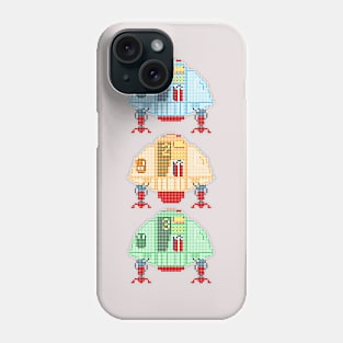 Three Silent Drones Phone Case