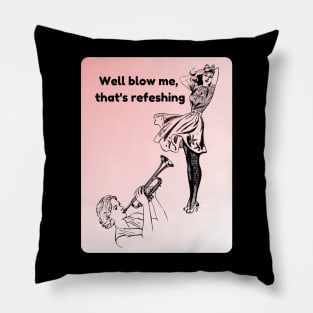 jazz musician- refreshing Pillow