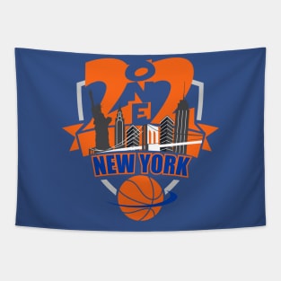 212 New York Basketball Tapestry