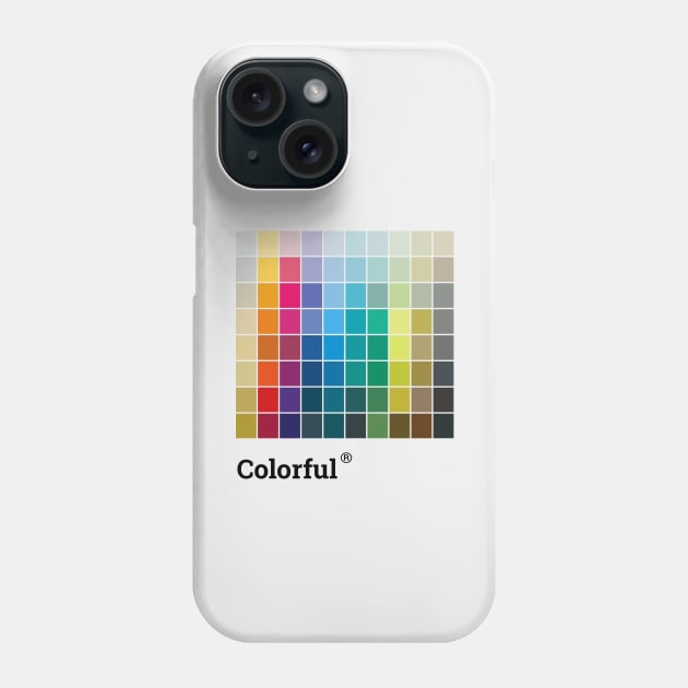 Colorful Soul - All colors together Phone Case by caligrafica