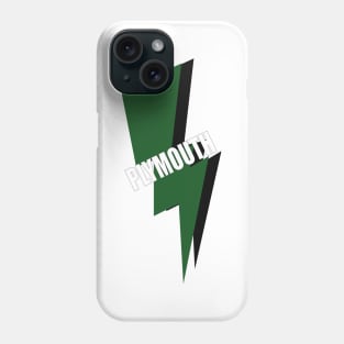 plym state lightning bolt Phone Case