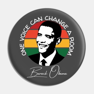 One Voice Barack Obama Quote Biden Inauguration 2021 Gift Pin