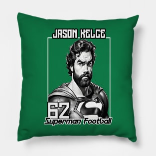 Jason Kelce Superman football Pillow