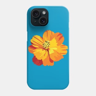 Orange Flower Phone Case