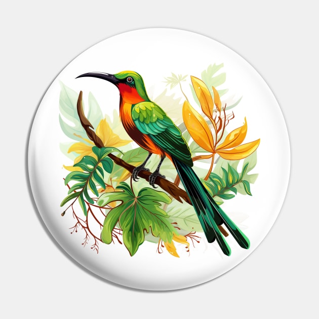 Sunbird Pin by zooleisurelife