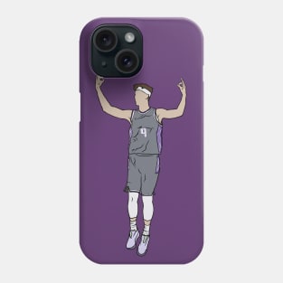 Kevin Huerter 3 Point Celebration Phone Case