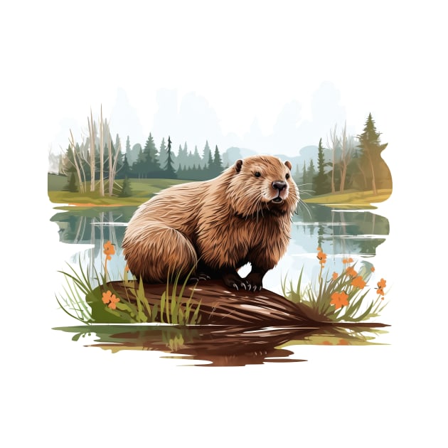 I Love Beaver by zooleisurelife