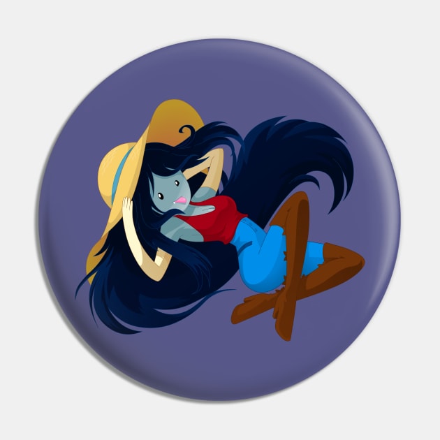 Sun Hat Marceline Pin by MarilithsBlades