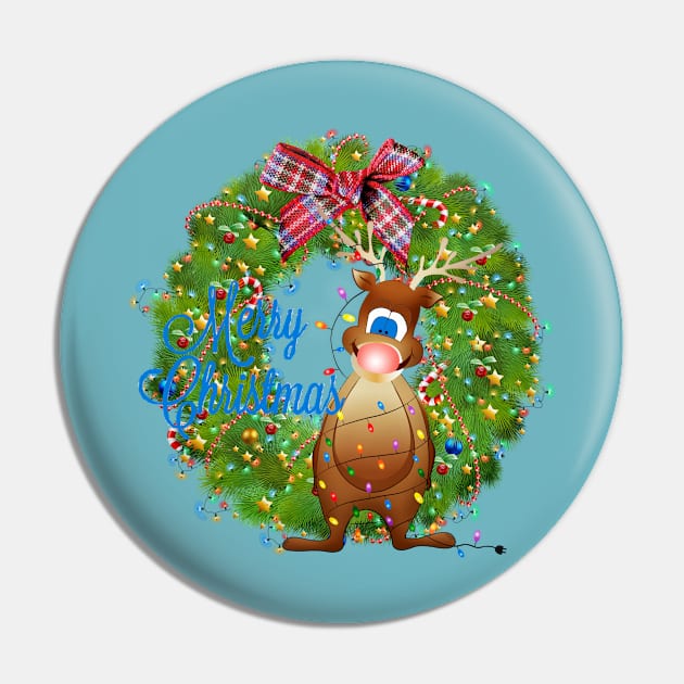 merry christmas reindeer Pin by gossiprag