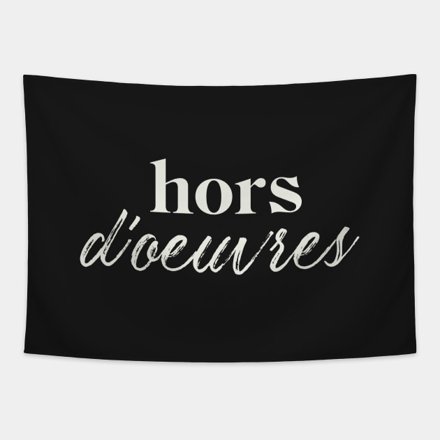 Hors d'oeuvres Tapestry by SpilloDesign