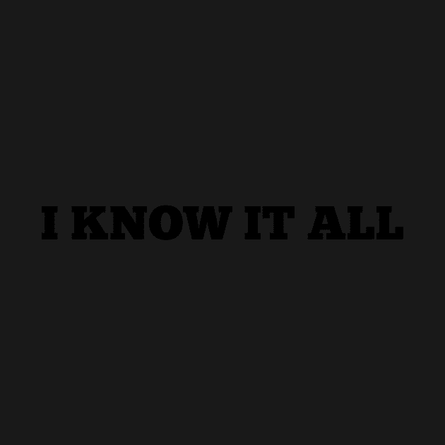 I know it all by mivpiv