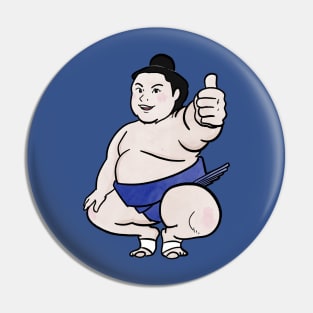 Sumo Wrestler Tobizaru Pin