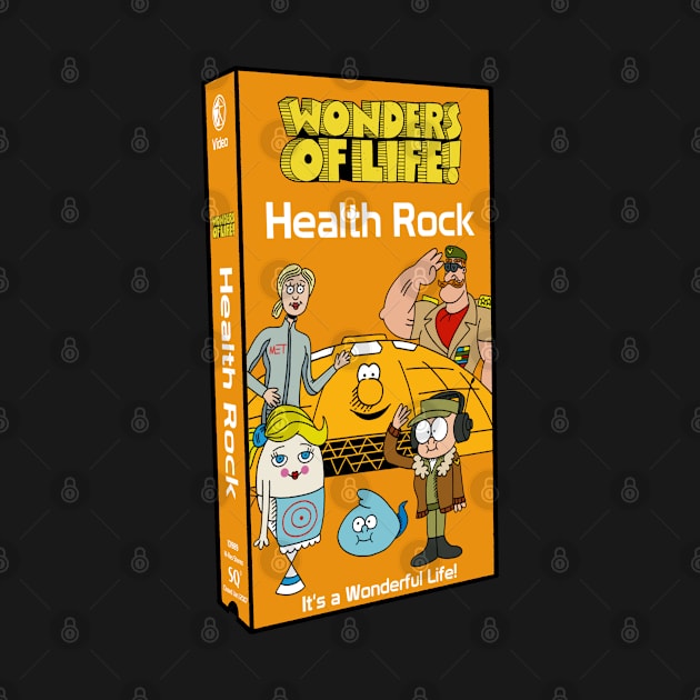 Health Rock on Orange by Sonder Quest