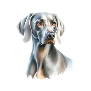 Weimaraner Watercolor Painting - Beautiful Dog T-Shirt