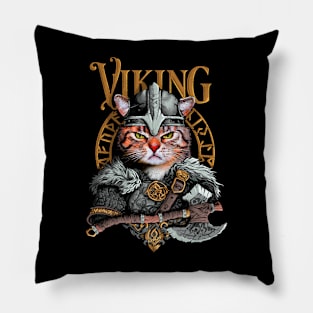 Viking Cat Pillow